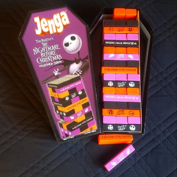 Nightmare before Christmas Jenga game - Picture 2 of 2
